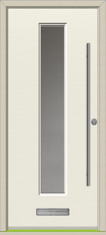 Rockdoor - Dune Vision (horizontal grain) Composite Door Set